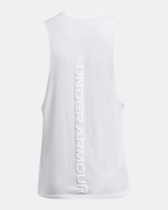 Men's UA Core Tank in White image number 4
